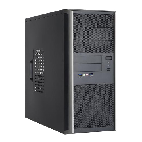 ミドルタワーケース/電源非搭載/ブラック