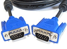 ハイスペックアナログRGBモニタ延長ケーブル 15m (オス-オス)