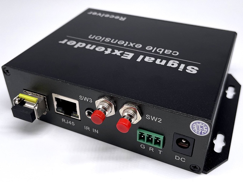 光ケーブル、LANケーブル両用/KVMエクステンダー（HDMIモニタ）/USBデバイス対応/SK-981HUR（増設用受信器単体）