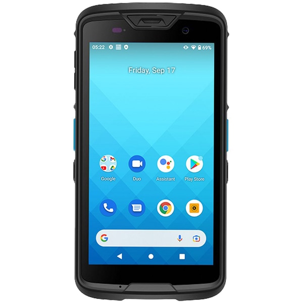 EA520 モバイルターミナル、二次元バーコードスキャナ、WiFi、バッテリ、USB-Cケーブル、ACアダプタ