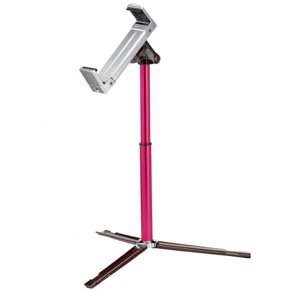 卓上タブレットスタンド TSカフェ（コーラルレッド）