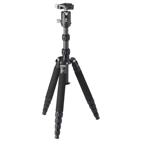 小型トラベルカーボン三脚 カルマーニュ N453 TT 自由雲台付 5段