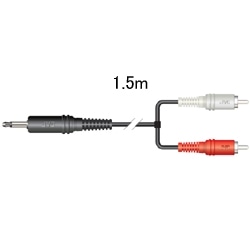 ピンプラグX2-ミニプラグ（1.5M）