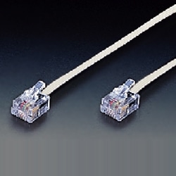 モジュラーコード 6極4芯タイプ(1.5M) 白色