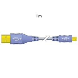 USBケーブル 1m Aタイプオス-ミニBタイプオス