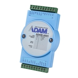 ADAM-4000シリーズ RS-485対応 リモートI/O Modbus付4チャンネルアナログ出力モジュール