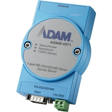 ADAM-4000シリーズ 1ポートシリアル-to-イーサネットデータゲートウェイ