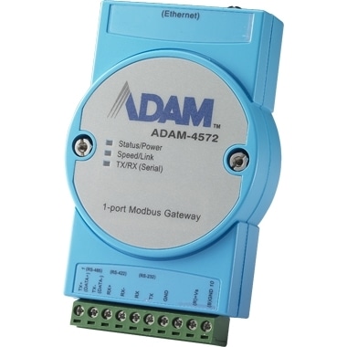 ADAM-4000シリーズ 1ポート Modbus-to-イーサネット ゲートウェイ