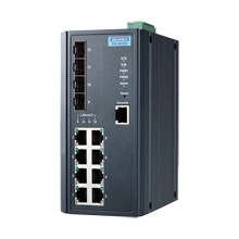 産業用コミュニケーションEKI 8G + 4SFP L3 Managed Ethernet Switch Wide Temperature