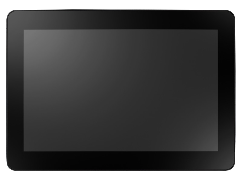 10.1インチ WXGA対応 フルフラット対応静電容量方式マルチタッチモニター VDC USB HDMI入力に対応 フロントIP67対応
