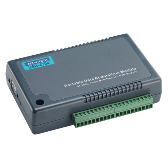 USB-4000シリーズ 8チャンネル 48Ks/S 14-bit 多機能USBモジュール