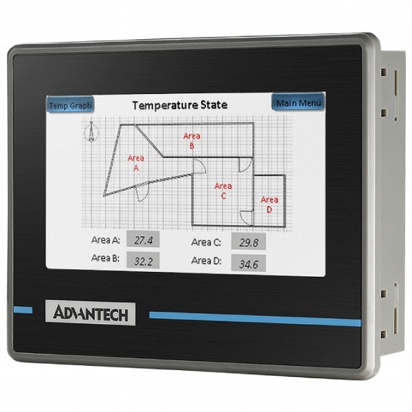 HMINaviソフトウェア搭載 4.3インチWQVGAオペレーターパネル