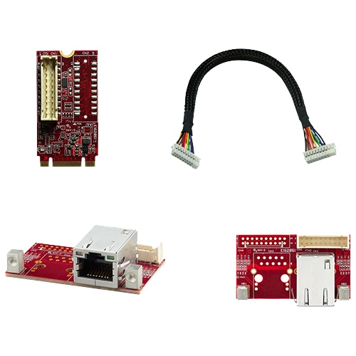 Innodisk 産業用M.2 2242-B-M - シングル絶縁ギガLAN変換アダプタ 広温モデル