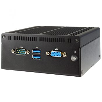 Jetway 産業用小型ファンレスPC Celeron(R) J3455搭載 HDMI×2＋VGA×1 mSATA対応モデル ACアダプタ付属