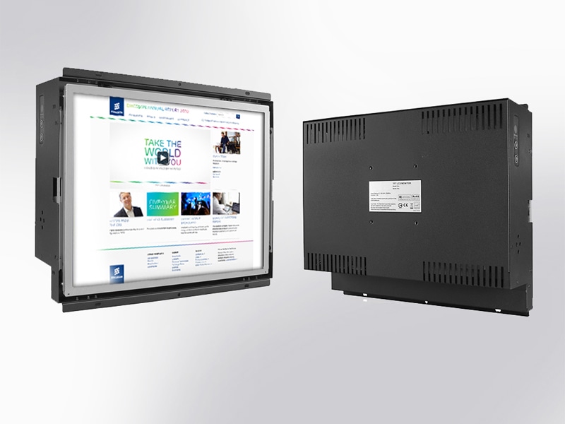 Winsonic 22インチ 組込み向け産業用オープンフレームモニタ 静電容量式 WSXGA+ VGA×1 VESA100対応