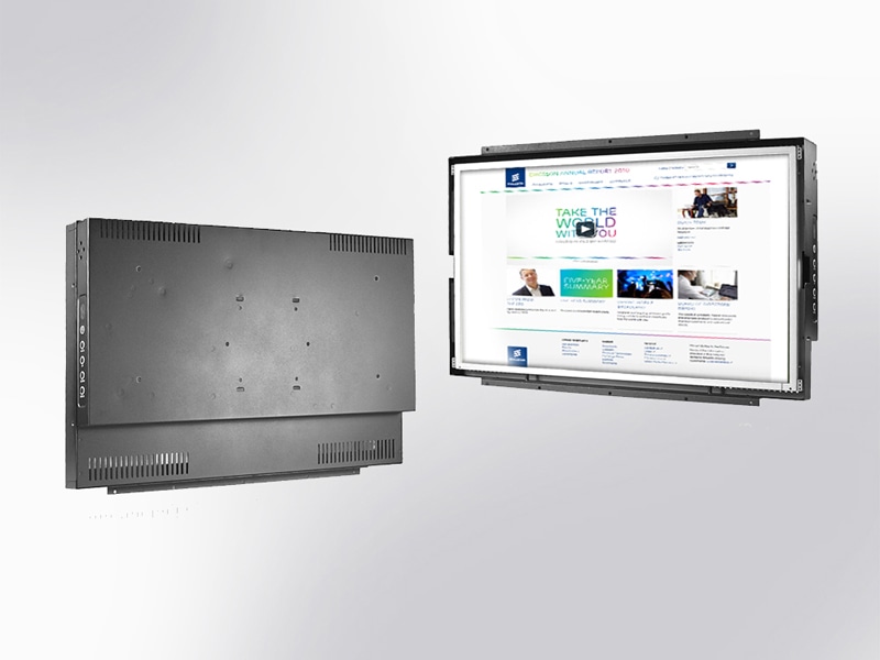 Winsonic 27インチ 組込み向け産業用オープンフレームモニタ WXGA VGA×1 VESA 400×200対応