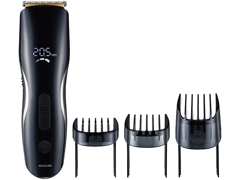 デジタル式ヘアカッター（ブラック）