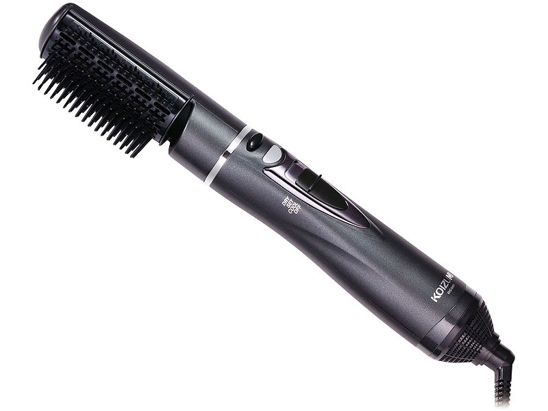 マイナスイオンカーリングドライヤー（ブラック）