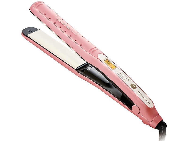 マイナスイオンストレートアイロン（ピンク）