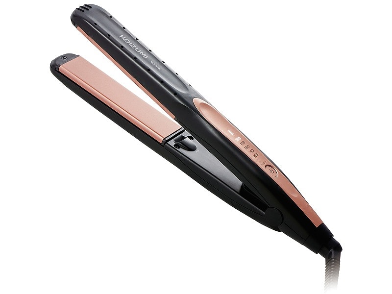 マイナスイオンストレートアイロン（ブラック）