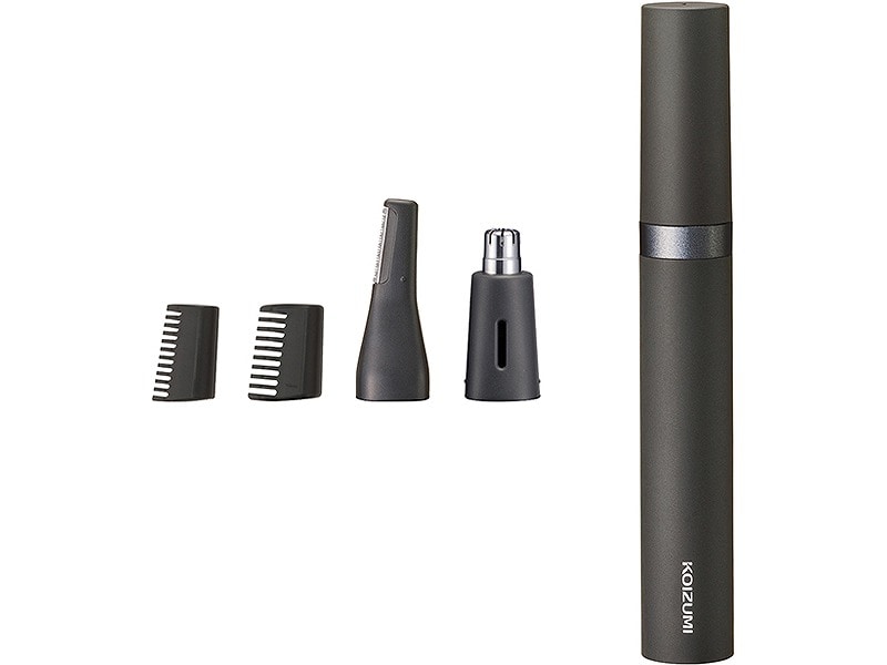 USB充電マユ＆ノーズトリマー（チャコールグレー）