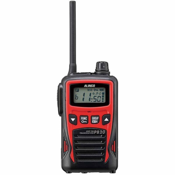 特定小電力型トランシーバー 20ch レッド