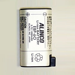 リチウムイオン充電バッテリーパック DJ-R100D用