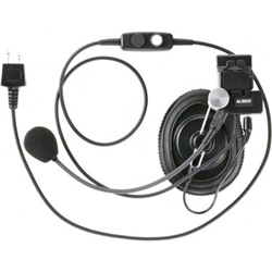 ヘルメット用ヘッドセット 2ピンプラグ式