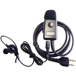 耳掛け式イヤホンマイク ビジネス向き（イヤホン色：黒）