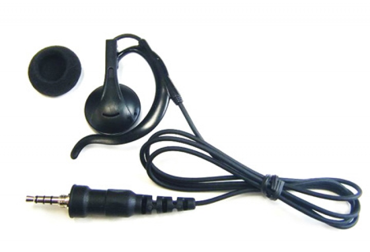 イヤホン 耳掛け耳当てタイプ 防水プラグ