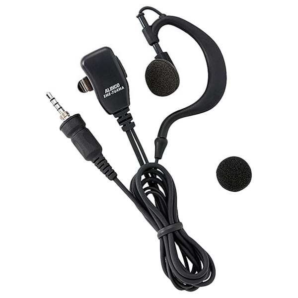 耳掛け型オープンエアーイヤホンマイク 1ピン
