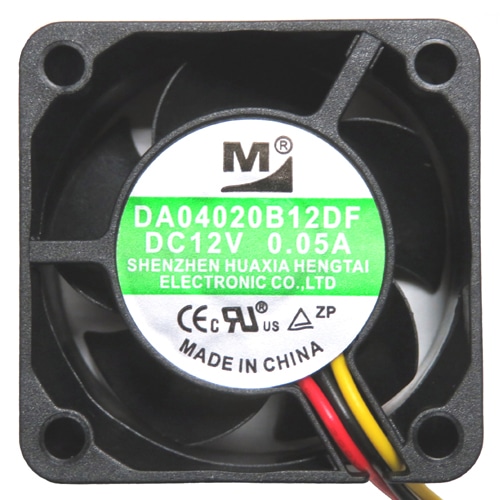 40mm角 厚さ20mm DC12V Lowスピードファン