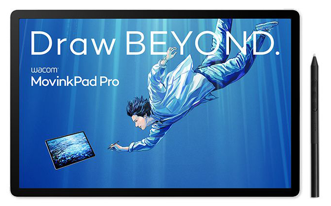Wacom MovinkPad Pro 14 (Snapdragon 8s Gen 3/12GB/eMMC 256GB/Android/14.0型/SIMスロット：なし/高性能なペンで紙のような書き心地)