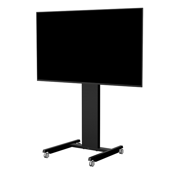 ディスプレイスタンド テレビスタンド 業務用 40～85型対応 WALL BIZ H CASTER サテンブラック