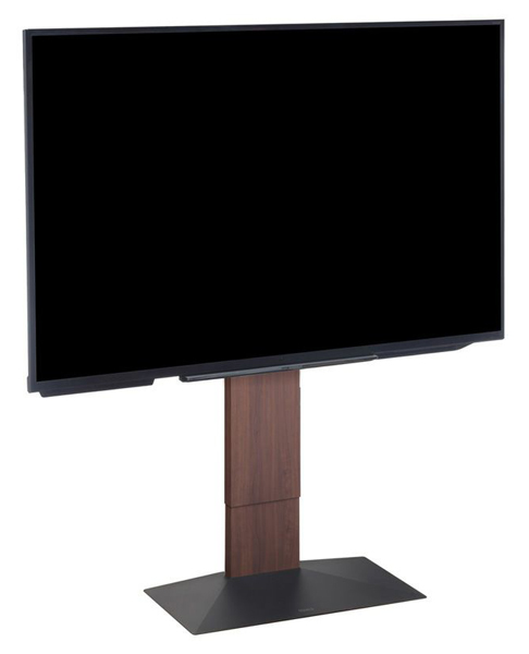 32～80型対応 WALL 壁寄せテレビスタンド V3 ロータイプ ウォールナット