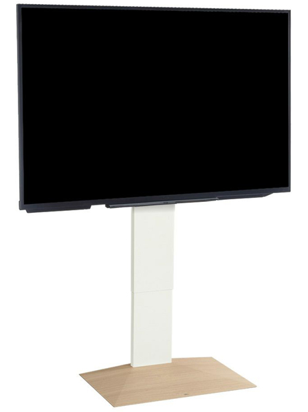 32～80型対応 WALL 壁寄せテレビスタンド V3 ハイタイプ ホワイトオークベース