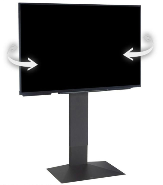 32～80型対応 首振り機能付き WALL テレビスタンド V3 SW ハイタイプ サテンブラック