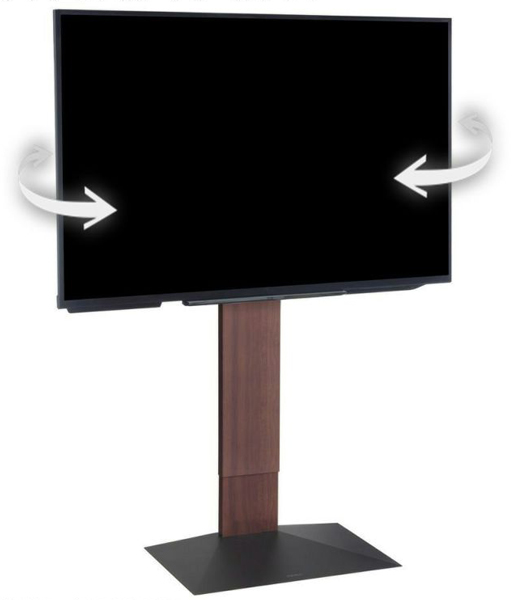 32～80型対応 首振り機能付き WALL テレビスタンド V3 SW ハイタイプ ウォールナット