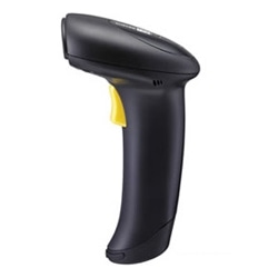 ワイヤレスバーコードスキャナ単体 レーザ 電池パック付