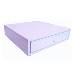 キャッシュドロア、4紙幣/6貨幣、プリンタ連動(EPSON/スターDKDポート)、ケーブル1.5m