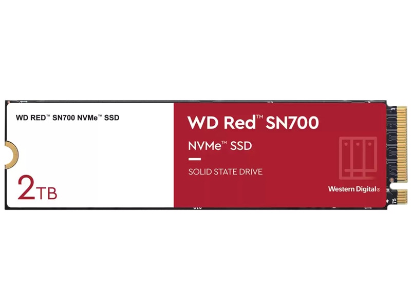 WD Red SN700シリーズ NVMe接続 M.2 2280 SSD 2TB 5年保証 WDS200T1R0C