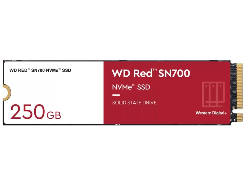 WD Red SN700シリーズ NVMe接続 M.2 2280 SSD 250GB 5年保証 WDS250G1R0C