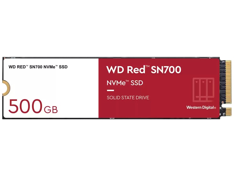 WD Red SN700シリーズ NVMe接続 M.2 2280 SSD 500GB 5年保証 WDS500G1R0C