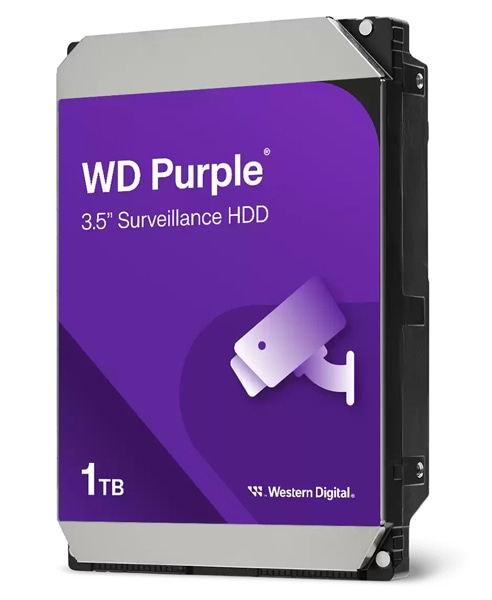 WD Purpleシリーズ 3.5インチ内蔵HDD SATA6.0Gb/s 64MB 3年保証 1TB WD11PURZ