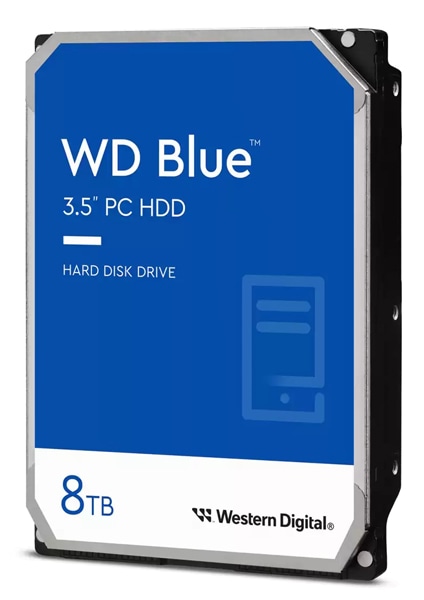 WD Blue 内蔵HDD 3.5インチ 8TB SATA6Gb/s 2年保証 WD80EAAZ