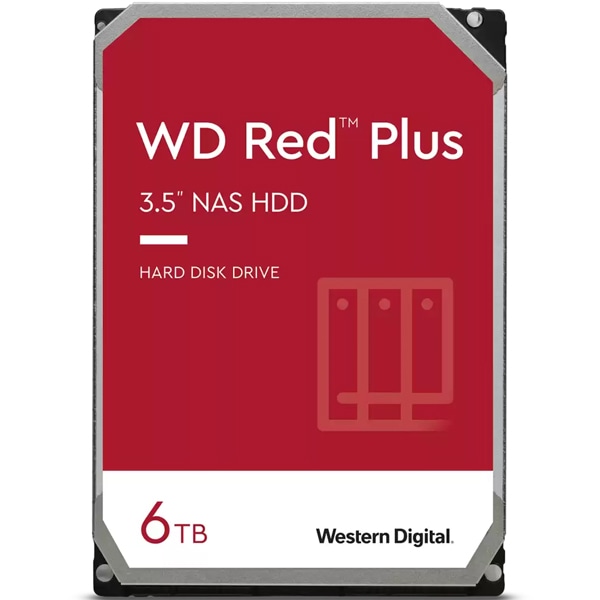 WD Red Plus 3.5インチHDD 6TB 3年保証 WD60EFPX