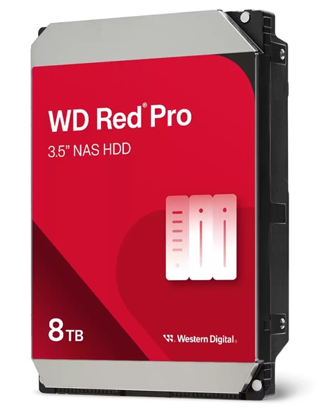 WD Red Proシリーズ 3.5インチ内蔵HDD SATA6.0Gb/s 7200回転 256MB 5年保証 8TB WD8005FFBX