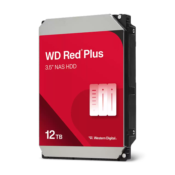 WD Red Plus NAS ハードディスク 12TB WD120EFGX