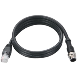 M12/RJ45 Cat5E UTPケーブル 1m IP67