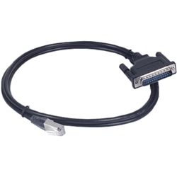 シールド付シリアルケーブル RJ45⇒DB25（オス） 150cm